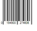 Barcode Image for UPC code 0194900274606