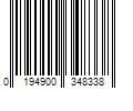 Barcode Image for UPC code 0194900348338