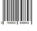 Barcode Image for UPC code 0194900648643