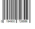 Barcode Image for UPC code 0194900726556