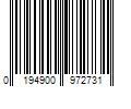 Barcode Image for UPC code 0194900972731