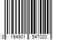 Barcode Image for UPC code 0194901547020