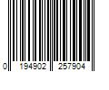 Barcode Image for UPC code 0194902257904