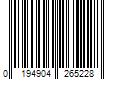 Barcode Image for UPC code 0194904265228