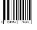 Barcode Image for UPC code 0194914874649