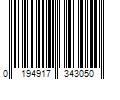 Barcode Image for UPC code 0194917343050. Product Name: Wolverine Rev Vent UltraSpring DuraShocks CarbonMAX Boot Men Black
