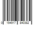 Barcode Image for UPC code 0194917840382