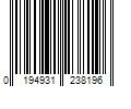 Barcode Image for UPC code 0194931238196