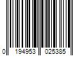 Barcode Image for UPC code 0194953025385