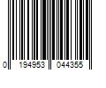 Barcode Image for UPC code 0194953044355