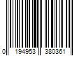 Barcode Image for UPC code 0194953380361