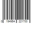 Barcode Image for UPC code 0194954221700