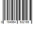 Barcode Image for UPC code 0194954532165