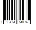 Barcode Image for UPC code 0194954540832