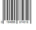 Barcode Image for UPC code 0194955874318