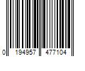 Barcode Image for UPC code 0194957477104