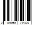 Barcode Image for UPC code 0194959344800