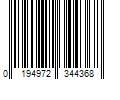 Barcode Image for UPC code 0194972344368