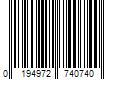 Barcode Image for UPC code 0194972740740