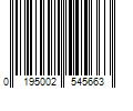 Barcode Image for UPC code 0195002545663