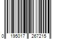 Barcode Image for UPC code 0195017267215