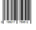 Barcode Image for UPC code 0195017759512