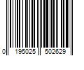 Barcode Image for UPC code 0195025502629