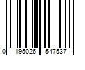 Barcode Image for UPC code 0195026547537