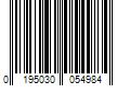 Barcode Image for UPC code 0195030054984