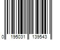 Barcode Image for UPC code 0195031139543