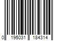 Barcode Image for UPC code 0195031184314