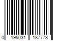 Barcode Image for UPC code 0195031187773