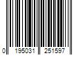 Barcode Image for UPC code 0195031251597