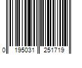 Barcode Image for UPC code 0195031251719