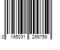 Barcode Image for UPC code 0195031299759