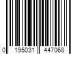 Barcode Image for UPC code 0195031447068