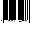 Barcode Image for UPC code 0195031447730