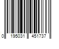 Barcode Image for UPC code 0195031451737