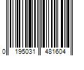 Barcode Image for UPC code 0195031481604