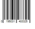 Barcode Image for UPC code 0195031483325