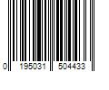 Barcode Image for UPC code 0195031504433