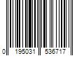 Barcode Image for UPC code 0195031536717