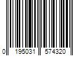 Barcode Image for UPC code 0195031574320