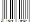 Barcode Image for UPC code 0195031749650