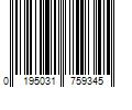 Barcode Image for UPC code 0195031759345