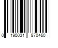 Barcode Image for UPC code 0195031870460