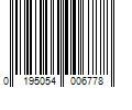 Barcode Image for UPC code 0195054006778