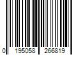 Barcode Image for UPC code 0195058266819. Product Name: SAFAVIEH Monaco Orange/Light Blue 8 ft. x 8 ft. Distressed Border Medallion Round Area Rug