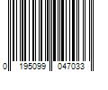 Barcode Image for UPC code 0195099047033