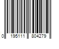 Barcode Image for UPC code 0195111804279